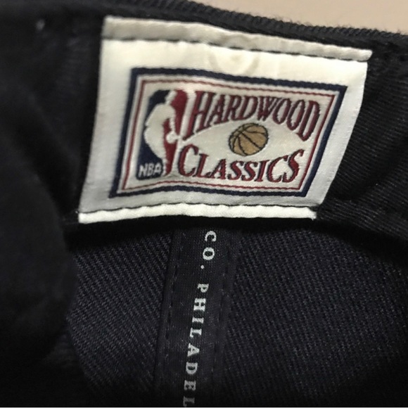 Chicago Bulls Snapback Mitchell & Ness Hardwood Classics Hap NBA Black Wool Cap - Picture 10 of 10